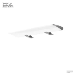 LED Spiegellamp Allibert Cover 12 Watt 80x7x11,4 Cm Glanzend Chroom 5 LED Spiegellamp Allibert Cover 12 Watt 80x7x11,4 Cm Glanzend Chroom -Zalig Baden Verkoopwinkel led spiegellamp allibert cover 12 watt 80x7x11 4 cm glanzend chroom tec