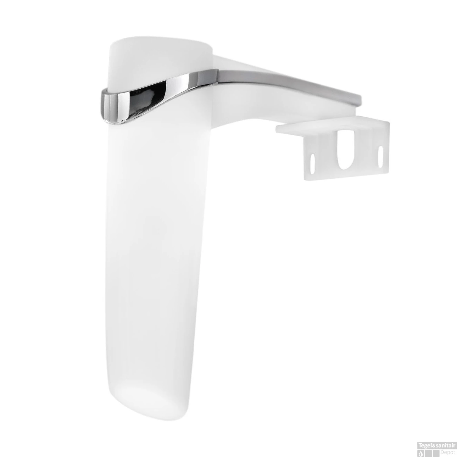 LED Spiegellamp Allibert Gota 3 Watt 3,7x11,7x11,9 Cm Glanzend Chroom Look 2 LED Spiegellamp Allibert Gota 3 Watt 3,7x11,7x11,9 Cm Glanzend Chroom Look - Afbeelding 2