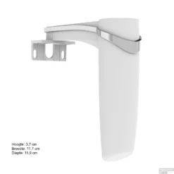 LED Spiegellamp Allibert Gota 3 Watt 3,7x11,7x11,9 Cm Glanzend Chroom Look 5 LED Spiegellamp Allibert Gota 3 Watt 3,7x11,7x11,9 Cm Glanzend Chroom Look -Zalig Baden Verkoopwinkel led spiegellamp allibert gota 3 watt 3 7x11 7x11 9 cm glanzend chroom look tec