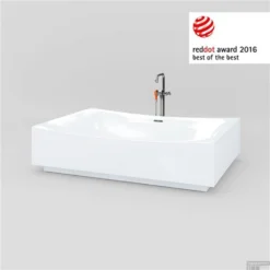 Ligbad Clou Hammock 200x140x50cm Acryl Glans Wit (Vrijstaand)