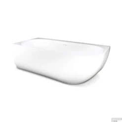 Ligbad Luca Sanitair Primo Hoekbad 180x80x60 Cm Rechts Afgerond Wit