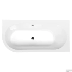 Ligbad Polysan Astra 160x75x60 Cm Asymmetrisch Rechts Zwart Wit -Zalig Baden Verkoopwinkel ligbad polysan astra 160x75x60 cm asymmetrisch rechts zwart wit sph34611mb 4