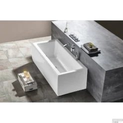 Ligbad Polysan Cleo Inbouw 170x75x48 Cm Wit