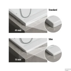 Ligbad Polysan Cleo Slim Inbouw 160x70x48 Cm Wit -Zalig Baden Verkoopwinkel ligbad polysan cleo slim inbouw 160x70x48 cm wit 1