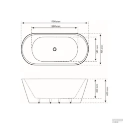 Ligbad Vrijstaand Boss & Wessing 170x80x59 Cm Inclusief Overloop Wit 7 Ligbad Vrijstaand Boss & Wessing 170x80x59 Cm Inclusief Overloop Wit -Zalig Baden Verkoopwinkel ligbad vrijstaand boss wessing 170x80x59 cm inclusief overloop wit tech