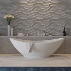 Ligbad Vrijstaand Ideavit Solidlectus 180x100x62 Cm Solid Surface Mat Wit -Zalig Baden Verkoopwinkel ligbad vrijstaand ideavit solidlectus 180x100x62 cm solid surface mat wit sfeer1