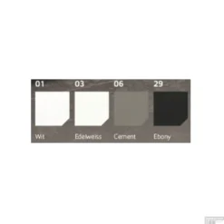 Vrijstaand Bad Xenz Fenna 170x80x60 Cm Acryl Met Overloop En Waste Ebony Zwart -Zalig Baden Verkoopwinkel ligbad xenz kleuren 1 2