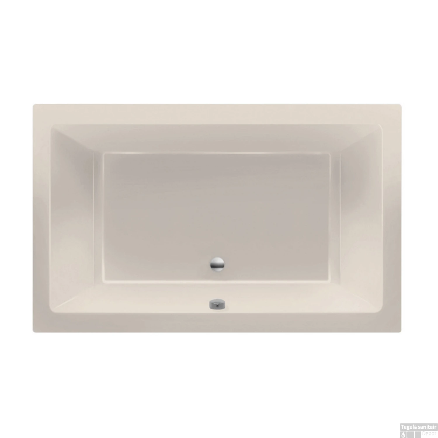 Ligbad Xenz Society 190x120x50 Cm Inbouw Acryl Pergamon 1 Ligbad Xenz Society 190x120x50 Cm Inbouw Acryl Pergamon