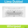 Ligbad Riho Lima 150 X 70 Cm Whirlpool Dubbel Systeem
