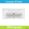 Ligbad Riho Linares 180x80 Cm Mat Wit Whirlpool Enkel Systeem