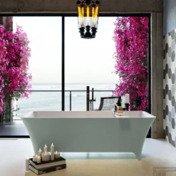 LUNDY Vrijstaand Bad 170x75cm Kleur Greey / Talc 13 LUNDY Vrijstaand Bad 170x75cm Kleur Greey / Talc -Zalig Baden Verkoopwinkel lundy 2 00005