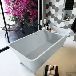 LUNDY Vrijstaand Bad 170x75cm Kleur Clay / Clay -Zalig Baden Verkoopwinkel lundy 6 00019