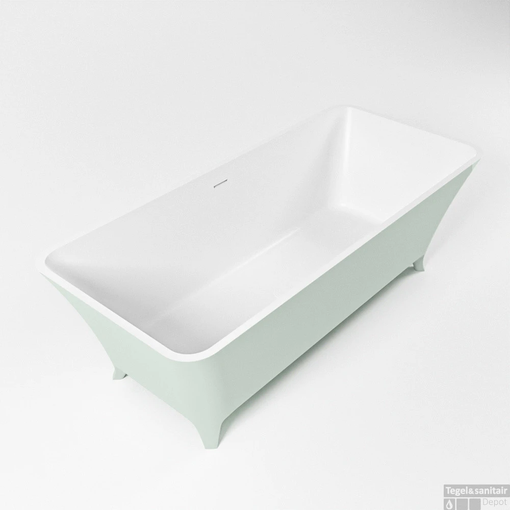 LUNDY Vrijstaand Bad 170x75cm Kleur Greey / Talc 1 LUNDY Vrijstaand Bad 170x75cm Kleur Greey / Talc