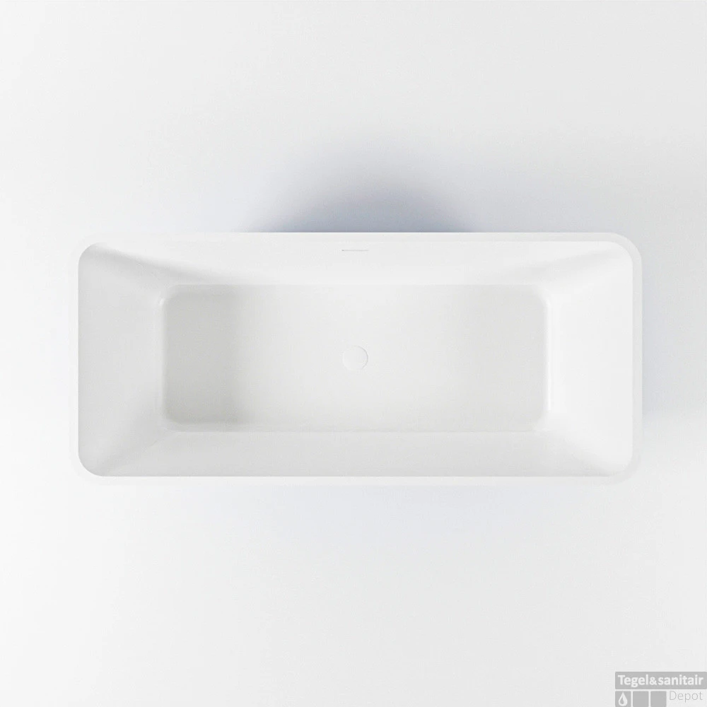 LUNDY Vrijstaand Bad 170x75cm Kleur Jeans / Talc 10 LUNDY Vrijstaand Bad 170x75cm Kleur Jeans / Talc - Afbeelding 10