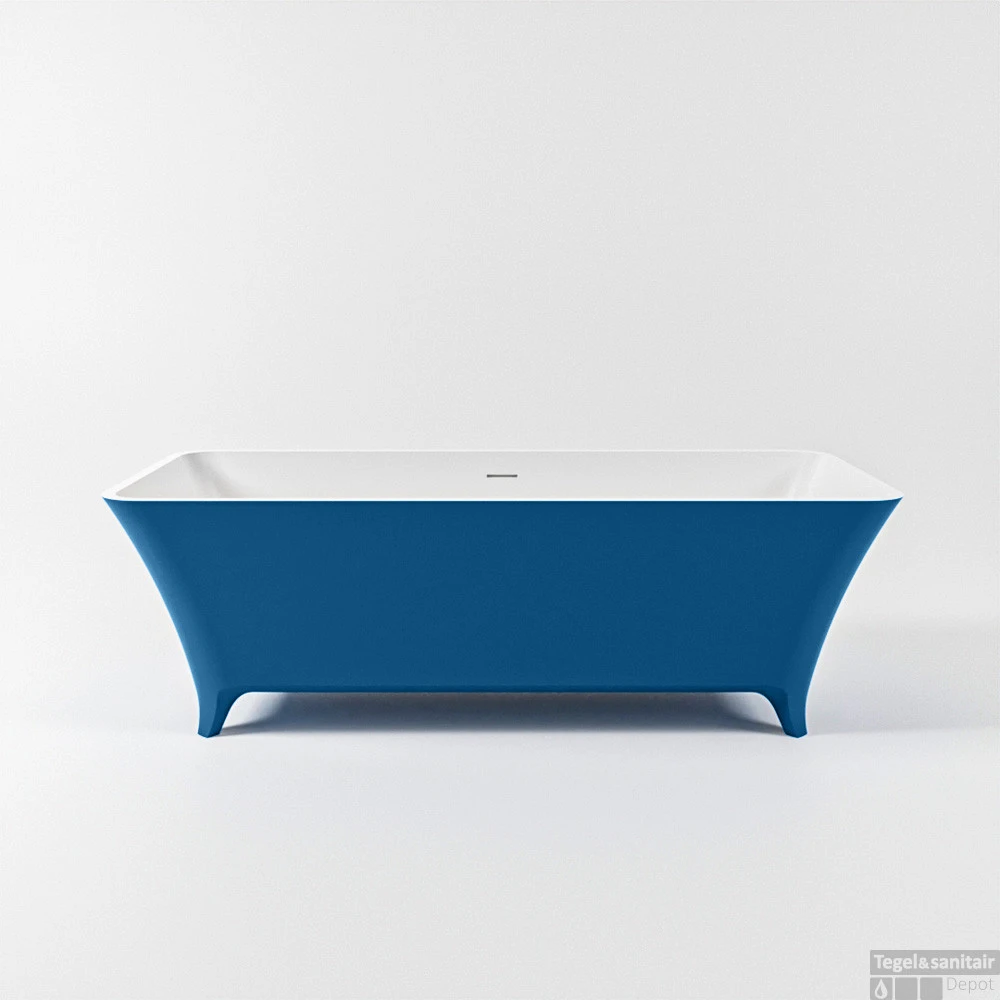 LUNDY Vrijstaand Bad 170x75cm Kleur Jeans / Talc 11 LUNDY Vrijstaand Bad 170x75cm Kleur Jeans / Talc - Afbeelding 11