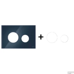 Drukplaat Front En Toetsen TECE Loop Voor WC-Bediening Glas Avondblauw 17 Drukplaat Front En Toetsen TECE Loop Voor WC-Bediening Glas Avondblauw -Zalig Baden Verkoopwinkel nachtblauw bacterieelwit