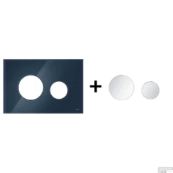 Drukplaat Front En Toetsen TECE Loop Voor WC-Bediening Glas Avondblauw 16 Drukplaat Front En Toetsen TECE Loop Voor WC-Bediening Glas Avondblauw -Zalig Baden Verkoopwinkel nachtblauw matchroom