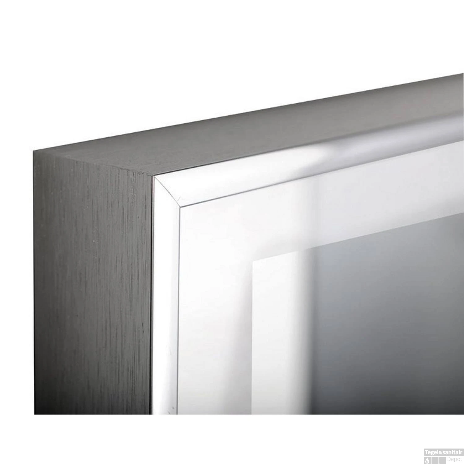 Badkamerspiegel Sapho Luminar 70.3x50.3 Cm LED-Verlichting Frame Chroom 6 Badkamerspiegel Sapho Luminar 70.3x50.3 Cm LED-Verlichting Frame Chroom - Afbeelding 6