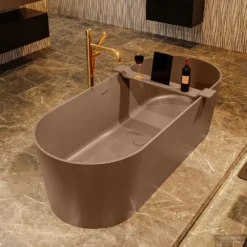 NOBLE Vrijstaand Bad 180x75cm Kleur Rust / Rust -Zalig Baden Verkoopwinkel noble 3 00024