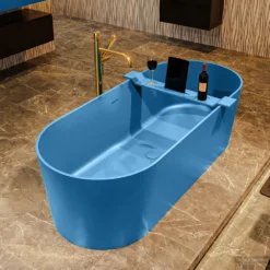 NOBLE Vrijstaand Bad 180x75cm Kleur Jeans / Jeans -Zalig Baden Verkoopwinkel noble 3 00026