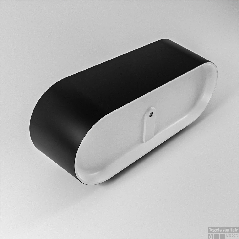 NOBLE Vrijstaand Bad 180x75cm Kleur Urban / Urban 6 NOBLE Vrijstaand Bad 180x75cm Kleur Urban / Urban - Afbeelding 6