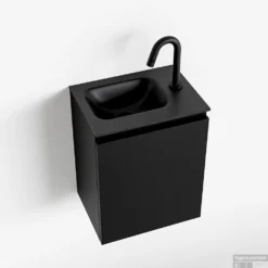 MONDIAZ OLAN 40cm Toiletmeubel Urban. LEX Wastafel Urban Links 1 Kraangat