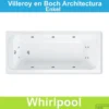 Ligbad Villeroy & Boch Architectura 140x70 Cm Balboa Whirlpool Systeem Enkel