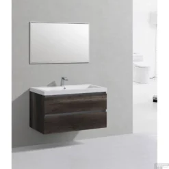 Badkamermeubelset Sanilux Trendline 100x47x50 Cm 1 Kraangat Century Oak