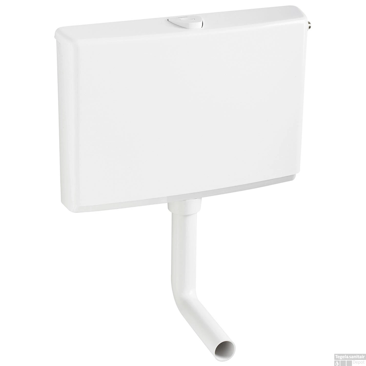 Opbouw Spoelreservoir Wisa 500 Laaghangend Wit 1 Opbouw Spoelreservoir Wisa 500 Laaghangend Wit