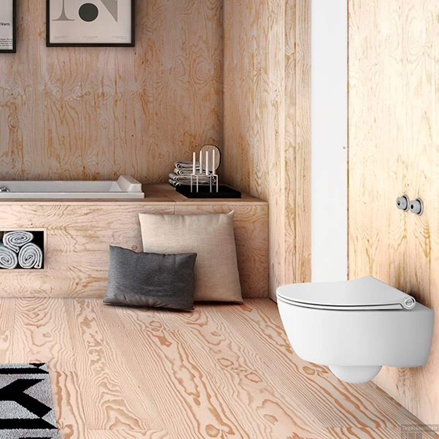 Pressalit Sway D2 Closetzitting Met Softclosing En Quickrelease Wit 2 Pressalit Sway D2 Closetzitting Met Softclosing En Quickrelease Wit - Afbeelding 2