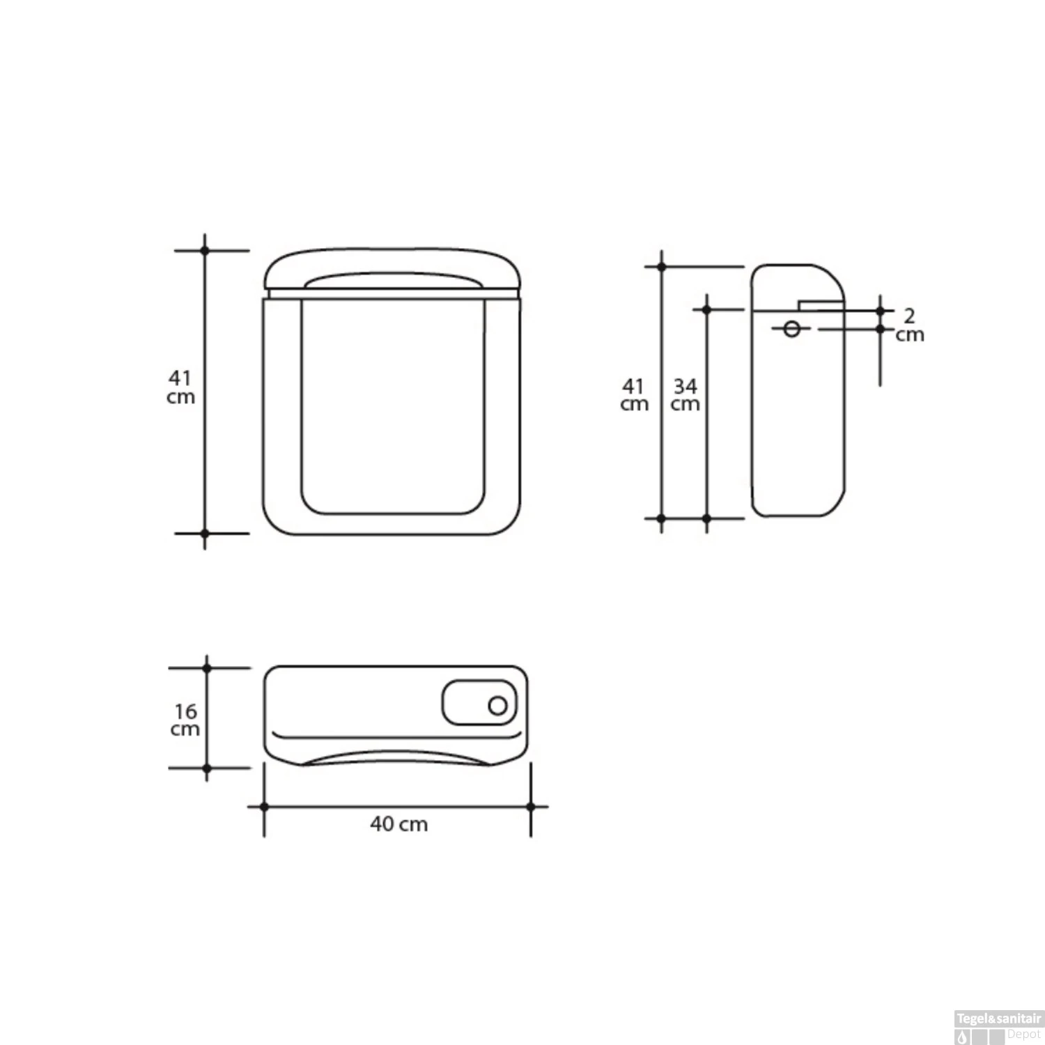 Reservoir Go By Van Marcke Oli Luxe Waterbesparend Hoogwaardig Kunststof 2 Reservoir Go By Van Marcke Oli Luxe Waterbesparend Hoogwaardig Kunststof - Afbeelding 2