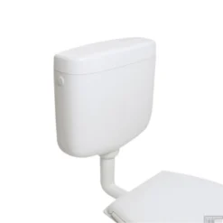 Reservoir Laaghangend Plieger Rhein Single Flush 6L Wit