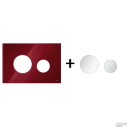 Drukplaat Front En Toetsen TECE Loop Voor WC-Bediening Glas Robijnrood 17 Drukplaat Front En Toetsen TECE Loop Voor WC-Bediening Glas Robijnrood -Zalig Baden Verkoopwinkel robijnrood matchroom