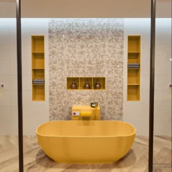 ROCK Vrijstaand Bad 170x70cm Kleur Ocher / Ocher -Zalig Baden Verkoopwinkel rock 2 00027