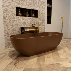 ROCK Vrijstaand Bad 170x70cm Kleur Rust / Rust -Zalig Baden Verkoopwinkel rock 3 00024