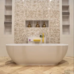 ROCK Vrijstaand Bad 170x70cm Kleur Talc / Talc -Zalig Baden Verkoopwinkel rock 4 00002