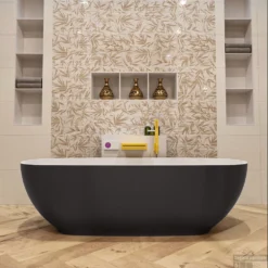 ROCK Vrijstaand Bad 170x70cm Kleur Dark Grey / Talc -Zalig Baden Verkoopwinkel rock 4 00009