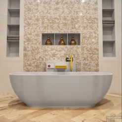 ROCK Vrijstaand Bad 170x70cm Kleur Linen / Linen -Zalig Baden Verkoopwinkel rock 4 00017