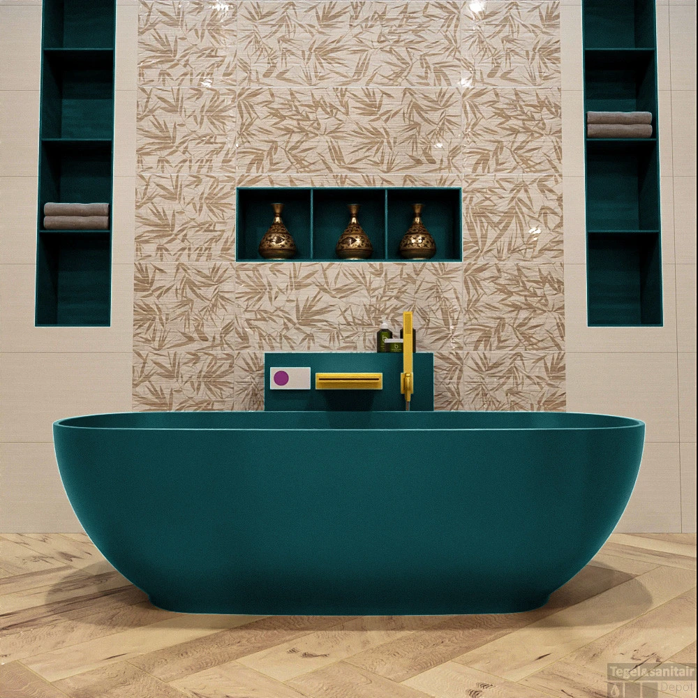 ROCK Vrijstaand Bad 170x70cm Kleur Smag / Smag 5 ROCK Vrijstaand Bad 170x70cm Kleur Smag / Smag - Afbeelding 5