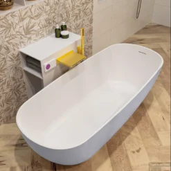 ROCK Vrijstaand Bad 170x70cm Kleur Cale / Talc -Zalig Baden Verkoopwinkel rock 5 00008