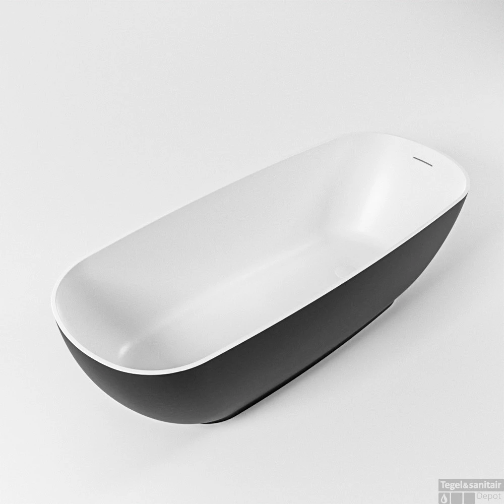 ROCK Vrijstaand Bad 170x70cm Kleur Urban / Talc 1 ROCK Vrijstaand Bad 170x70cm Kleur Urban / Talc