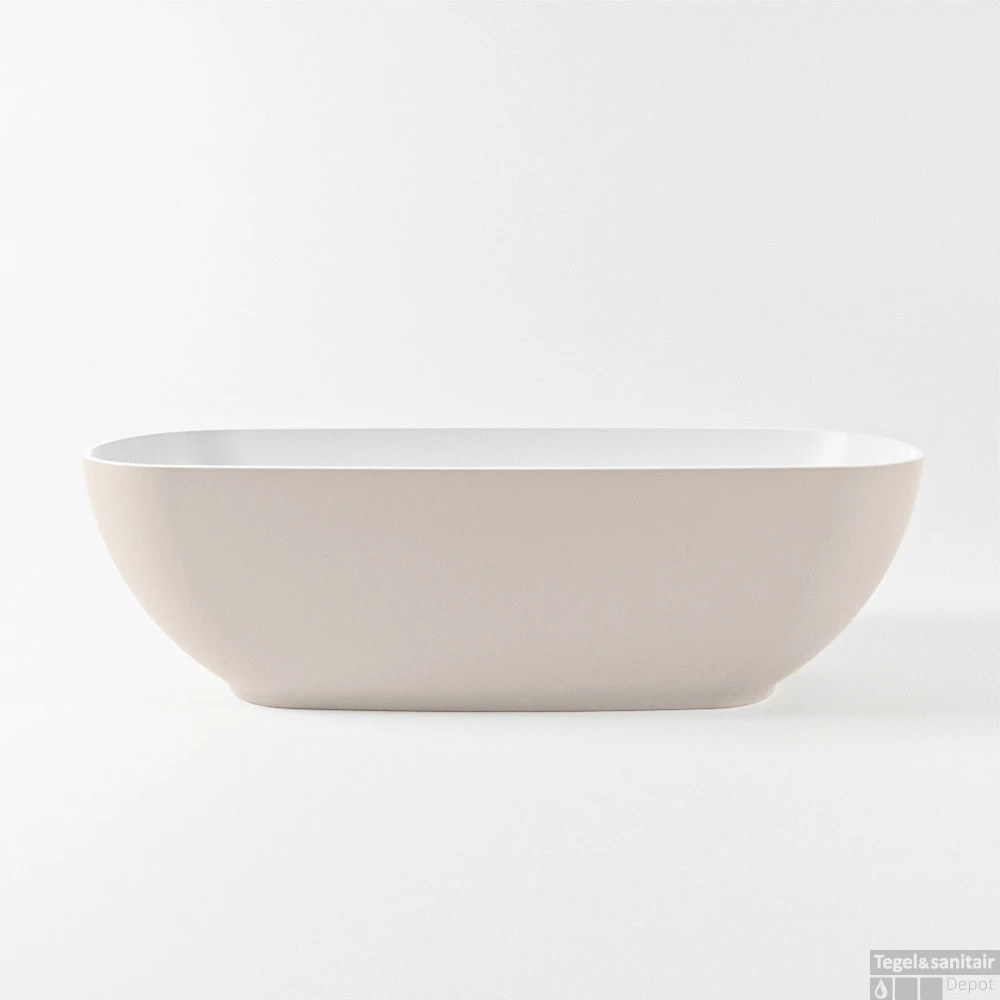 ROCK Vrijstaand Bad 170x70cm Kleur Linen / Talc 11 ROCK Vrijstaand Bad 170x70cm Kleur Linen / Talc - Afbeelding 11