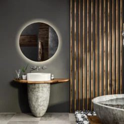 BWS Badkamerspiegel | Spark | Rond | Met LED Verlichting (Alle Maten)