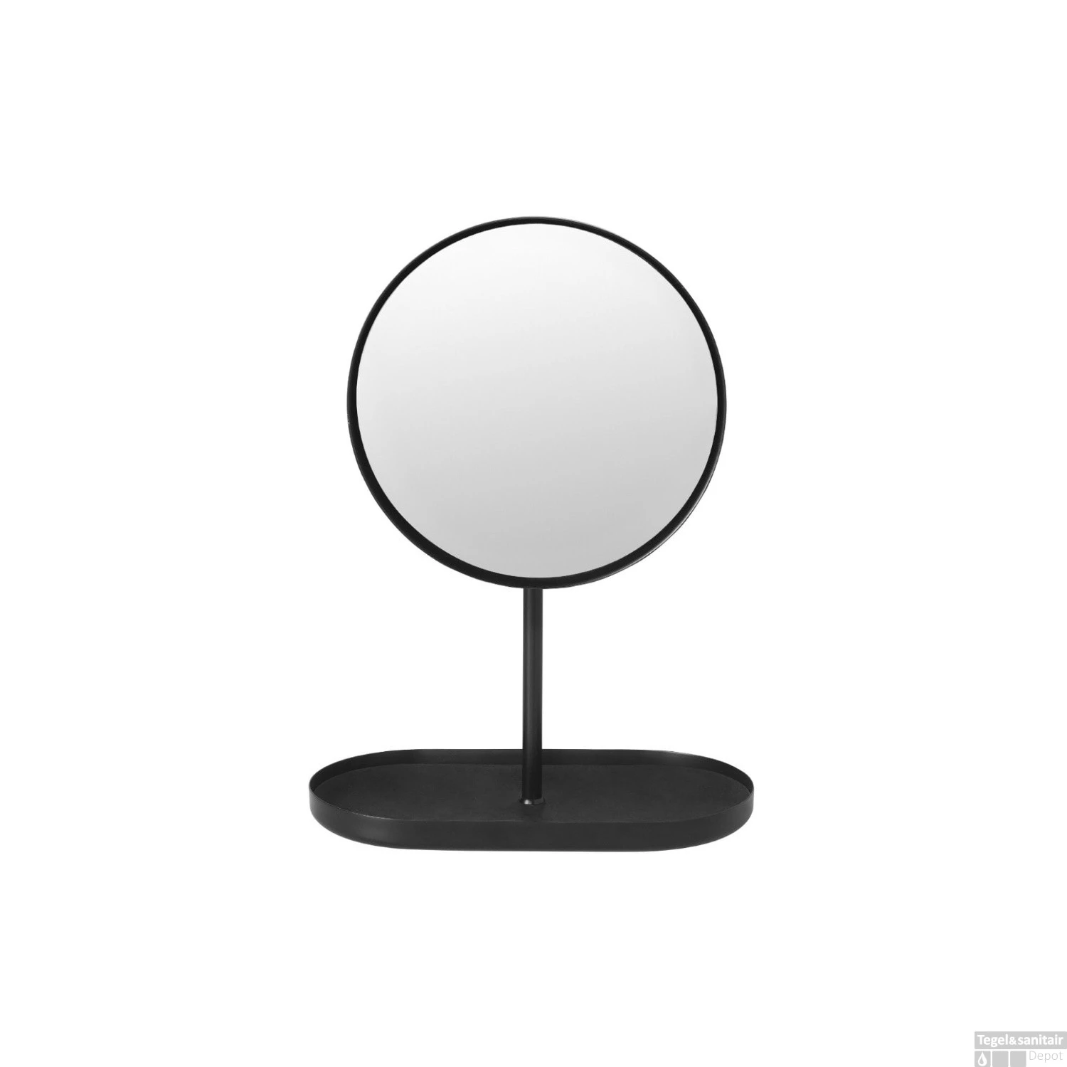 Scheerspiegel Blomus Modo Make-Up Spiegel Gepoedercoat Edelstaal Zwart 1 Scheerspiegel Blomus Modo Make-Up Spiegel Gepoedercoat Edelstaal Zwart