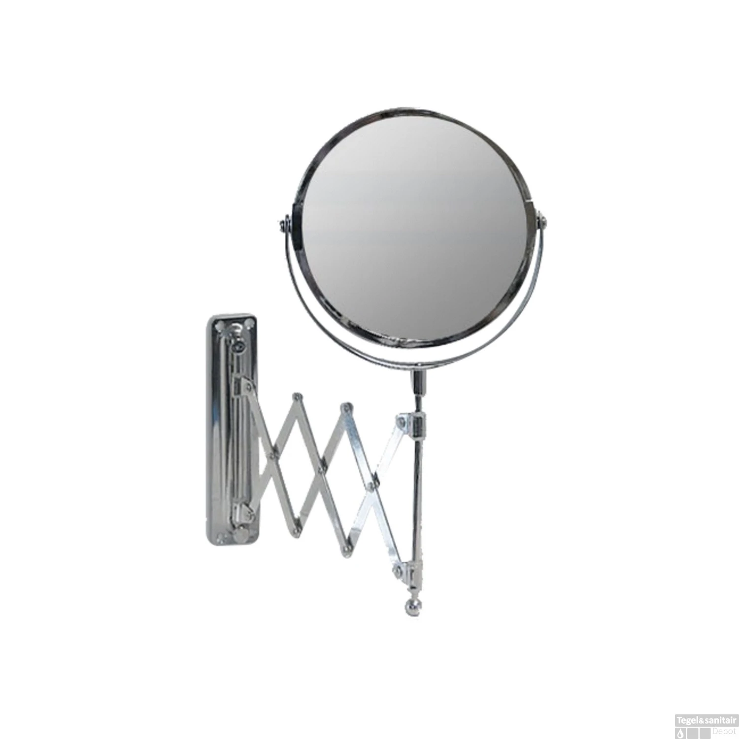 Scheerspiegel Boss & Wessing Rond 20 Cm Chroom 1 Scheerspiegel Boss & Wessing Rond 20 Cm Chroom