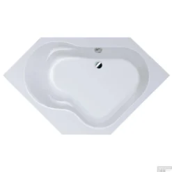 Sealskin Ligbad Playa 145x145 Met Armsteunen Wit