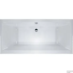 Sealskin Ligbad Rose Rechthoek 180x80 Cm Wit