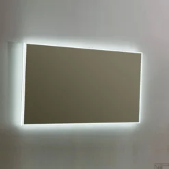 Spiegel Sanilux Mirror Infinity 120x70x4,1 Cm Aluminium Met LED Verlichting En Touch Sensor