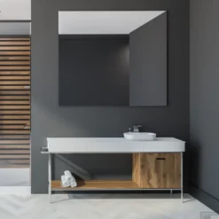 Spiegel Gliss Design Basic Zonder Verlichting 140cm