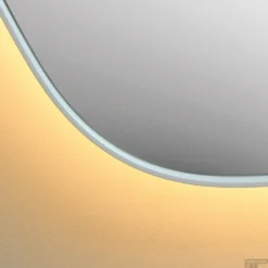 Spiegel Organisch INK SP23 80x50 Cm Met Verlichting En Spiegelverwarming Rechts Geborsteld Koper -Zalig Baden Verkoopwinkel spiegel organisch ink sp23 80x50 cm met verlichting en spiegelverwarming rechts geborsteld koper sfeer3